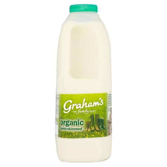 Picture of Organic Semi-Skimmed Milk 2 Pints