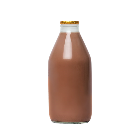 Picture of Chocolate Milkshake - 1 Pint Glass Bottle