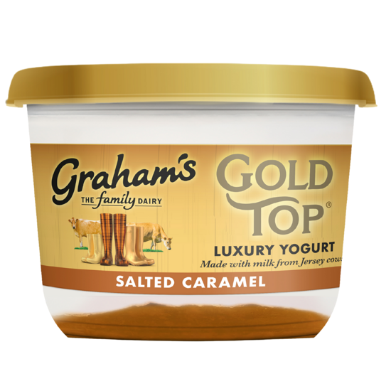 Picture of Graham's Salted Caramel Gold Top Yogurt 450g